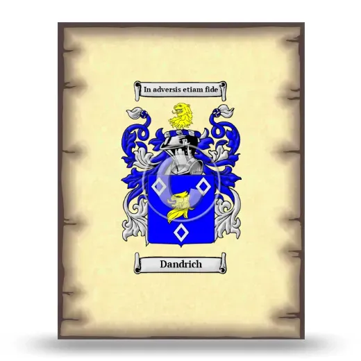 Dandrich Coat of Arms Print