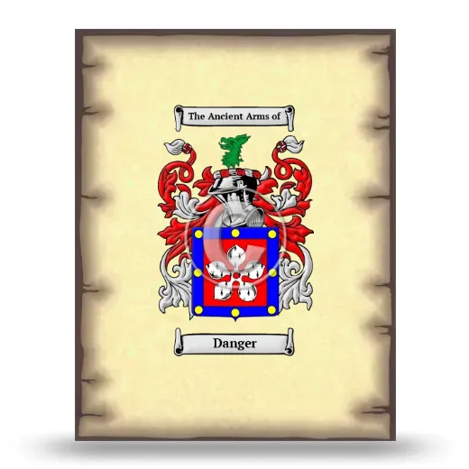 Danger Coat of Arms Print
