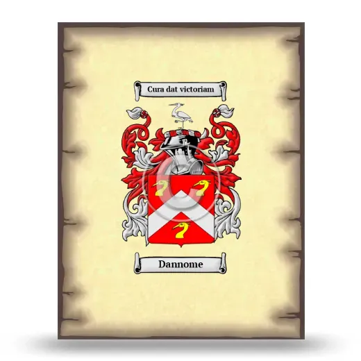 Dannome Coat of Arms Print
