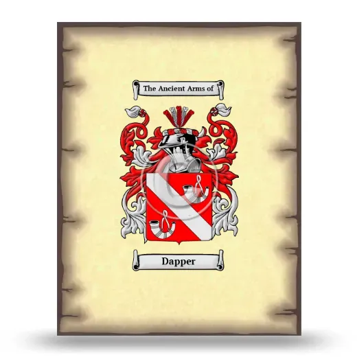 Dapper Coat of Arms Print