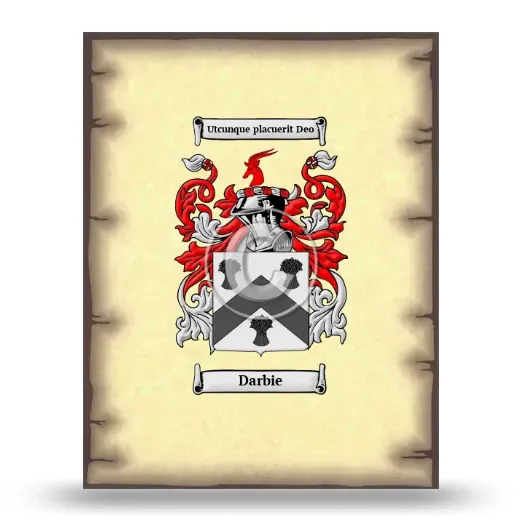 Darbie Coat of Arms Print
