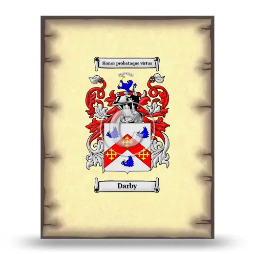 Darby Coat of Arms Print