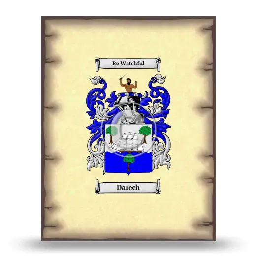 Darech Coat of Arms Print
