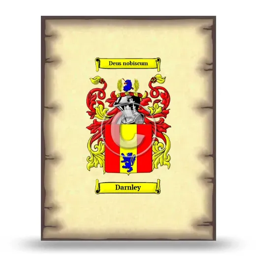Darnley Coat of Arms Print