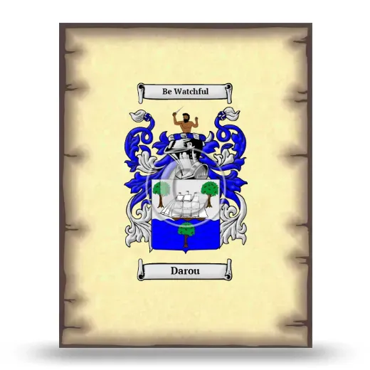 Darou Coat of Arms Print