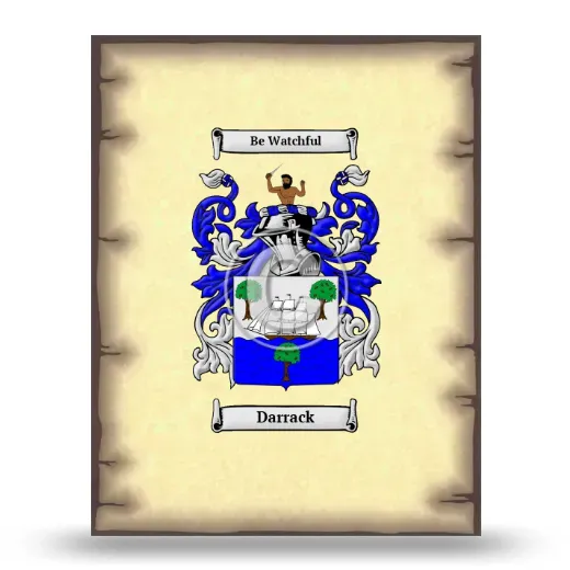 Darrack Coat of Arms Print