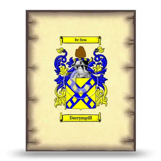 Darrympill Coat of Arms Print