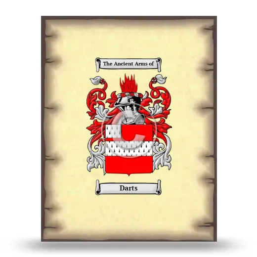 Darts Coat of Arms Print