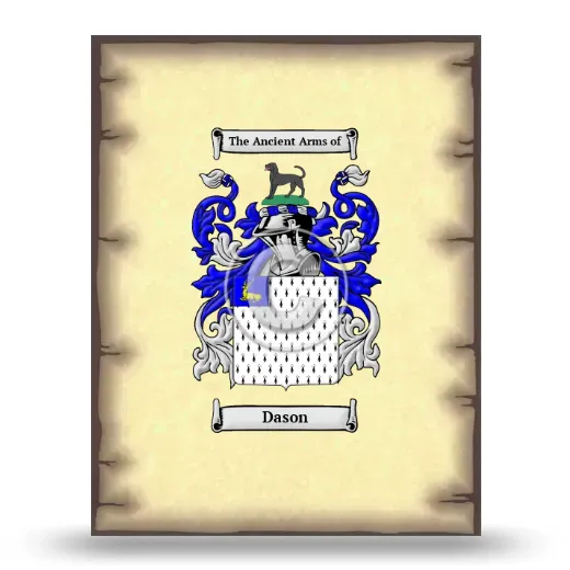 Dason Coat of Arms Print