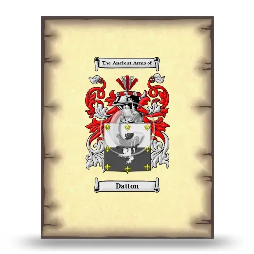 Datton Coat of Arms Print