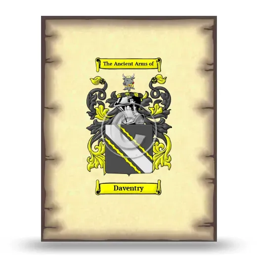 Daventry Coat of Arms Print