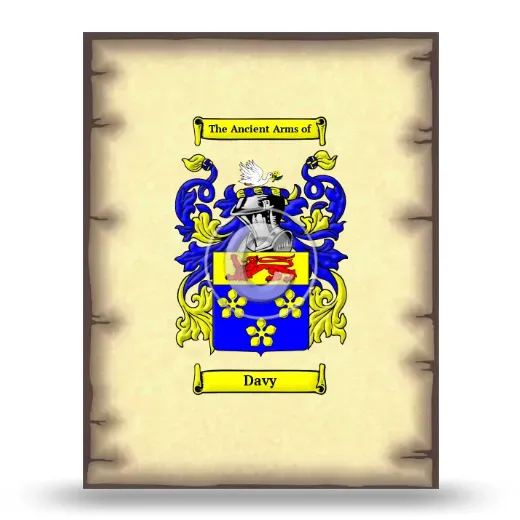 Davy Coat of Arms Print