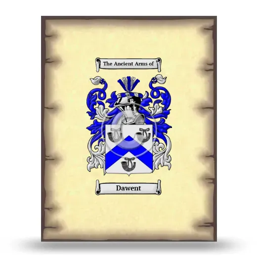 Dawent Coat of Arms Print