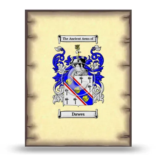 Dawes Coat of Arms Print