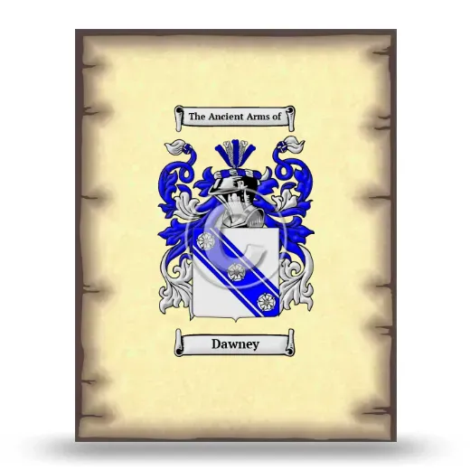 Dawney Coat of Arms Print