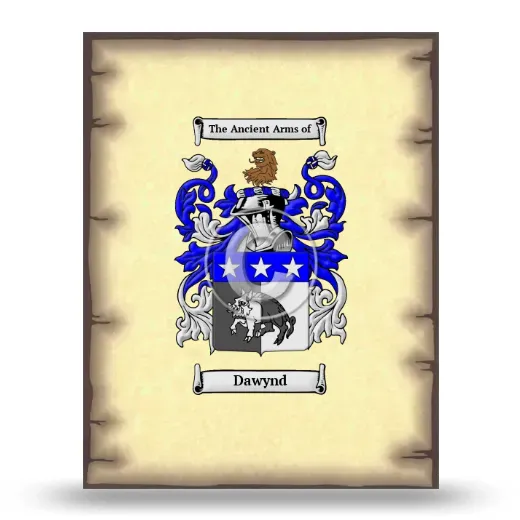 Dawynd Coat of Arms Print