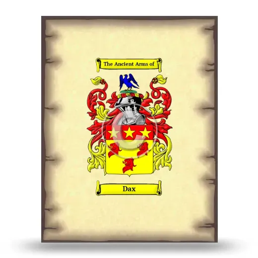 Dax Coat of Arms Print