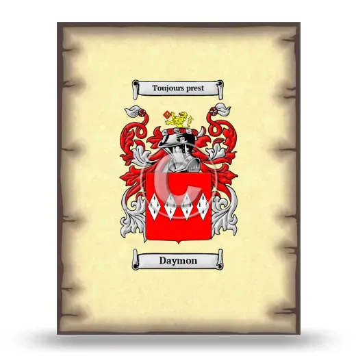 Daymon Coat of Arms Print