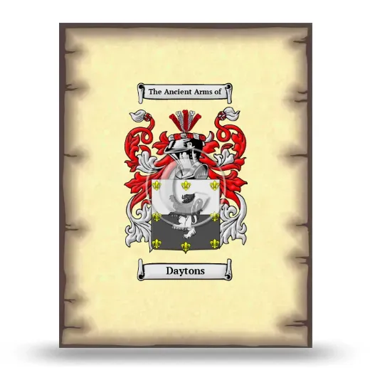 Daytons Coat of Arms Print