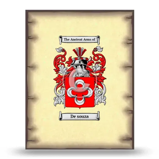 De souza Coat of Arms Print