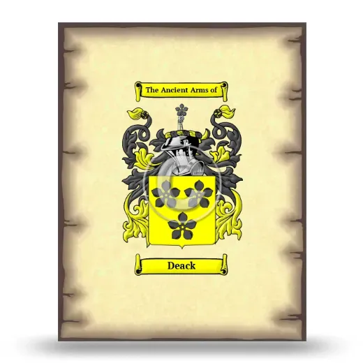 Deack Coat of Arms Print