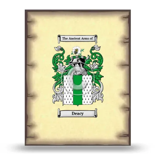 Deacy Coat of Arms Print