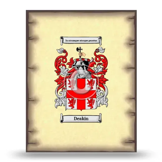 Deakin Coat of Arms Print