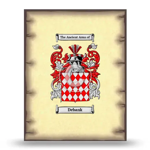 Debank Coat of Arms Print