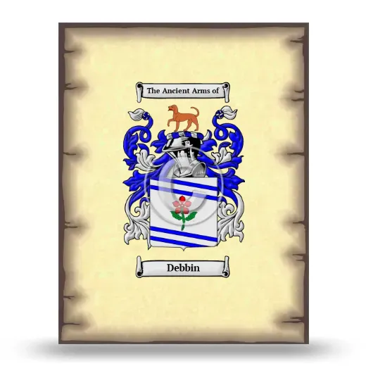 Debbin Coat of Arms Print