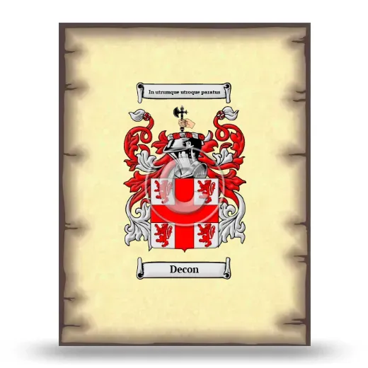 Decon Coat of Arms Print