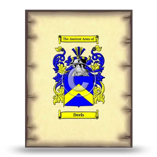 Deels Coat of Arms Print