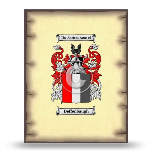 Deffenbaugh Coat of Arms Print