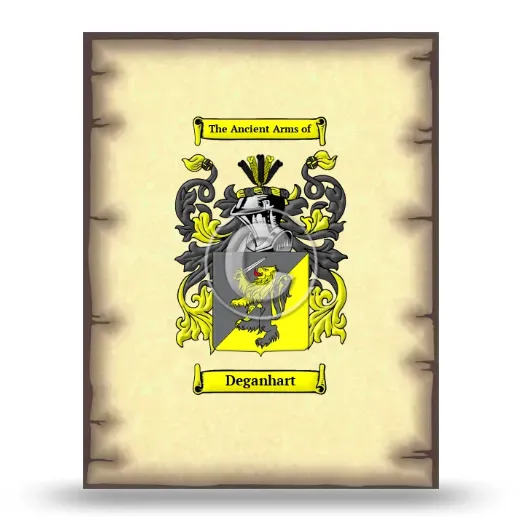 Deganhart Coat of Arms Print
