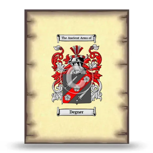 Degner Coat of Arms Print