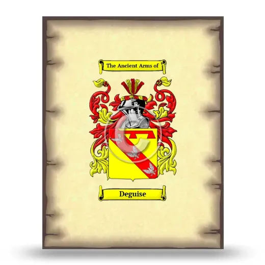 Deguise Coat of Arms Print