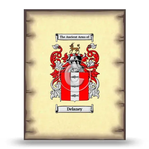 Delaney Coat of Arms Print