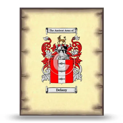 Delany Coat of Arms Print