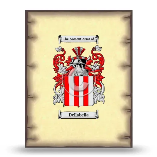 Dellabella Coat of Arms Print