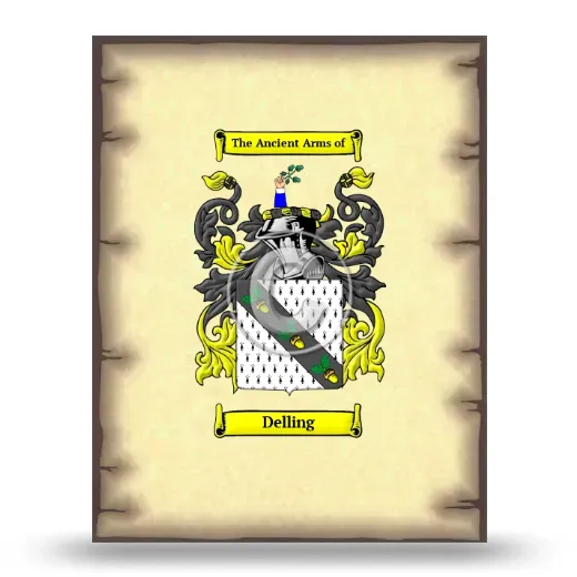 Delling Coat of Arms Print