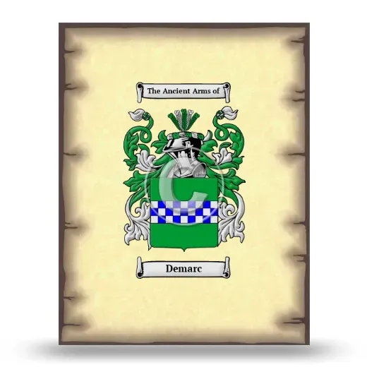 Demarc Coat of Arms Print