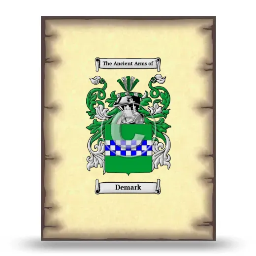 Demark Coat of Arms Print