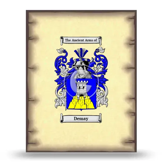 Demay Coat of Arms Print