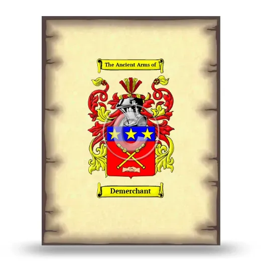 Demerchant Coat of Arms Print