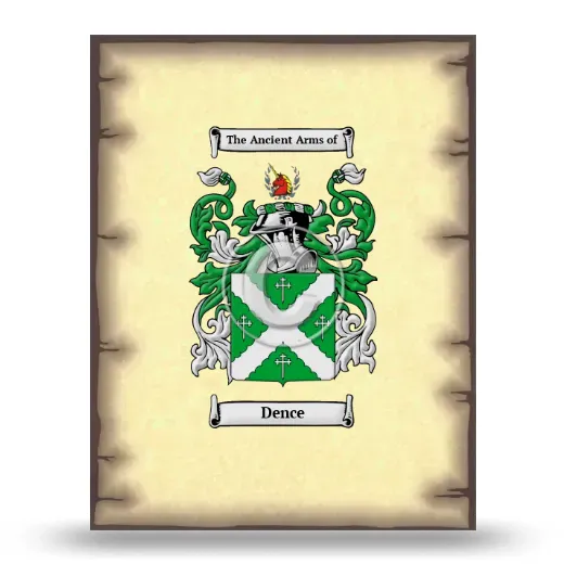 Dence Coat of Arms Print