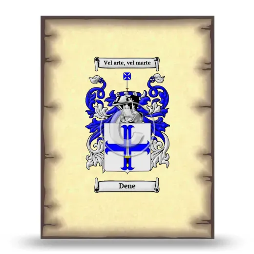 Dene Coat of Arms Print