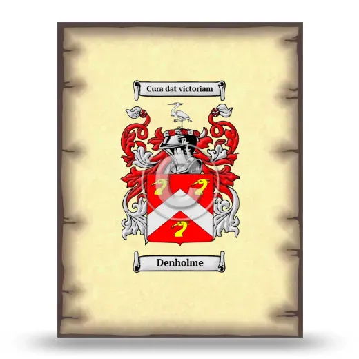 Denholme Coat of Arms Print