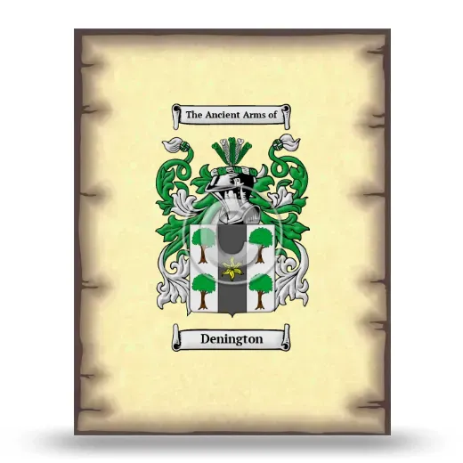 Denington Coat of Arms Print