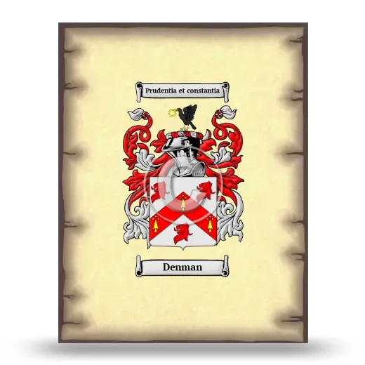 Denman Coat of Arms Print
