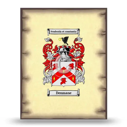 Denmane Coat of Arms Print