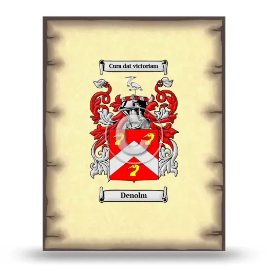 Denolm Coat of Arms Print